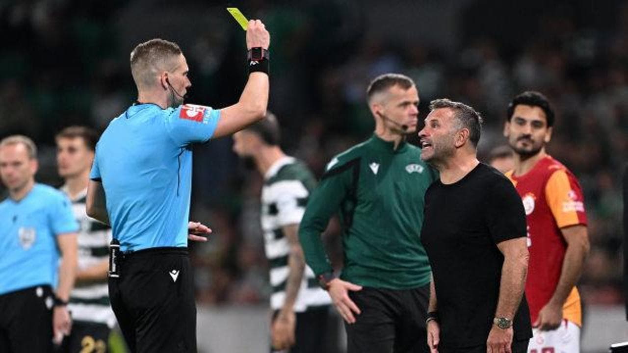 Galatasaray, Sporting maçının hakemini UEFA'ya şikayet edecek: Okan Buruk 'futbolun dışı' dedi